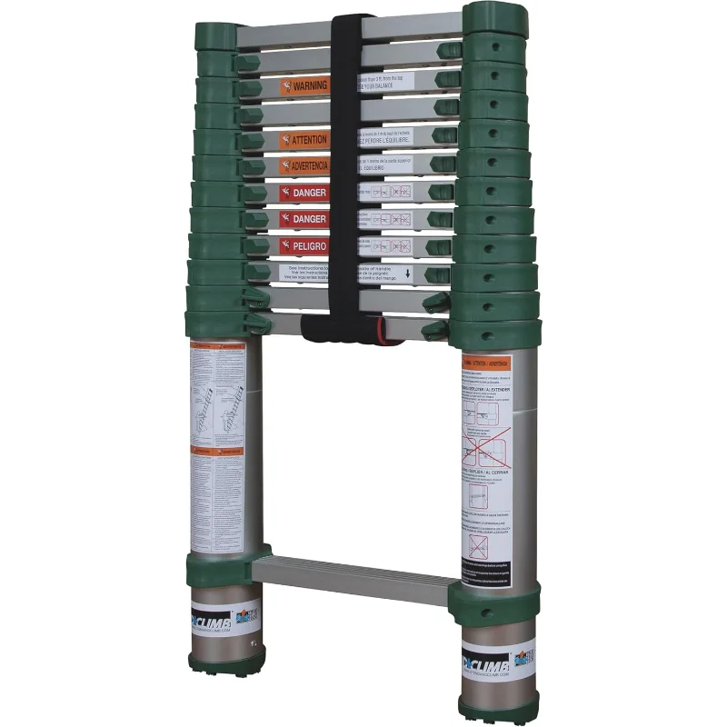 Xtend & Climb Pro Series 780P+ Telescoping Ladder, Green