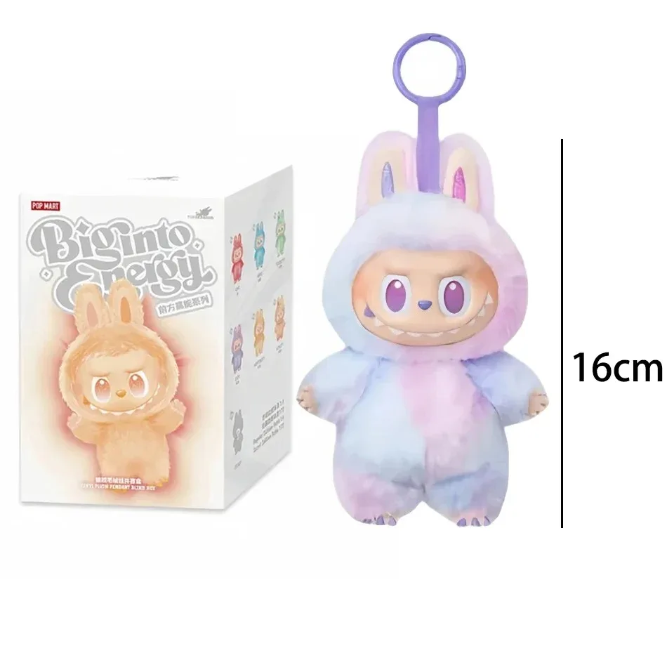 Nuovo V3 The Monsters Big Into Energy Series Ciondolo in vinile Scatola cieca Kawaii Figura Faccia Bambola Portachiavi Decor Regalo