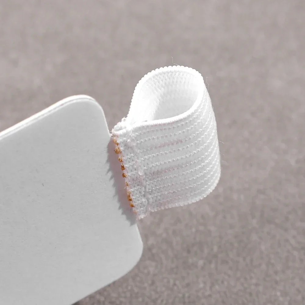 6/1PCS Self-adhesive Pen Clips for Apple iPad Tablet Notebooks Leather Pencil Clip Anti Lost Elastic Loop Pen Holder Clamp