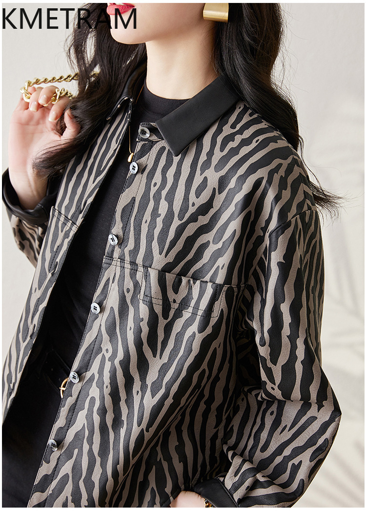 100% Sheepskin Real Leather Jacket Women High Quality Cropped Jackets 2024 Autumn Winter Clothes New in Outerwears дубленка