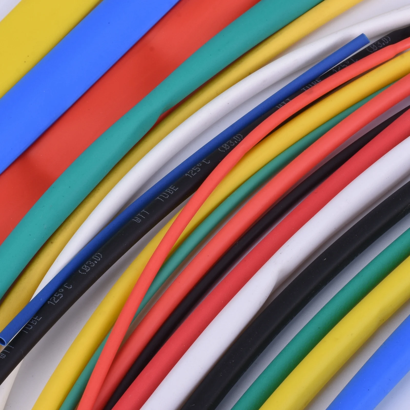 1M/10M Cable Protector Termoretractil Heat Shrink Tube Sleeved Cables Heat-shrinkable Sheath Wiring Accessories Electrical Home
