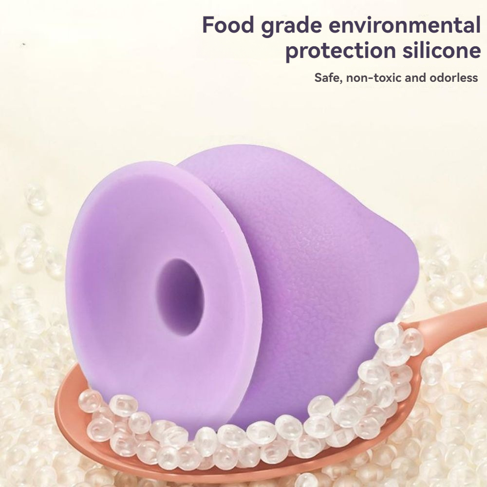 Silicone Fascia Ball Massage Cone, tipo de adsorção lombar, ombro e pescoço, pontos meridianos do corpo inteiro