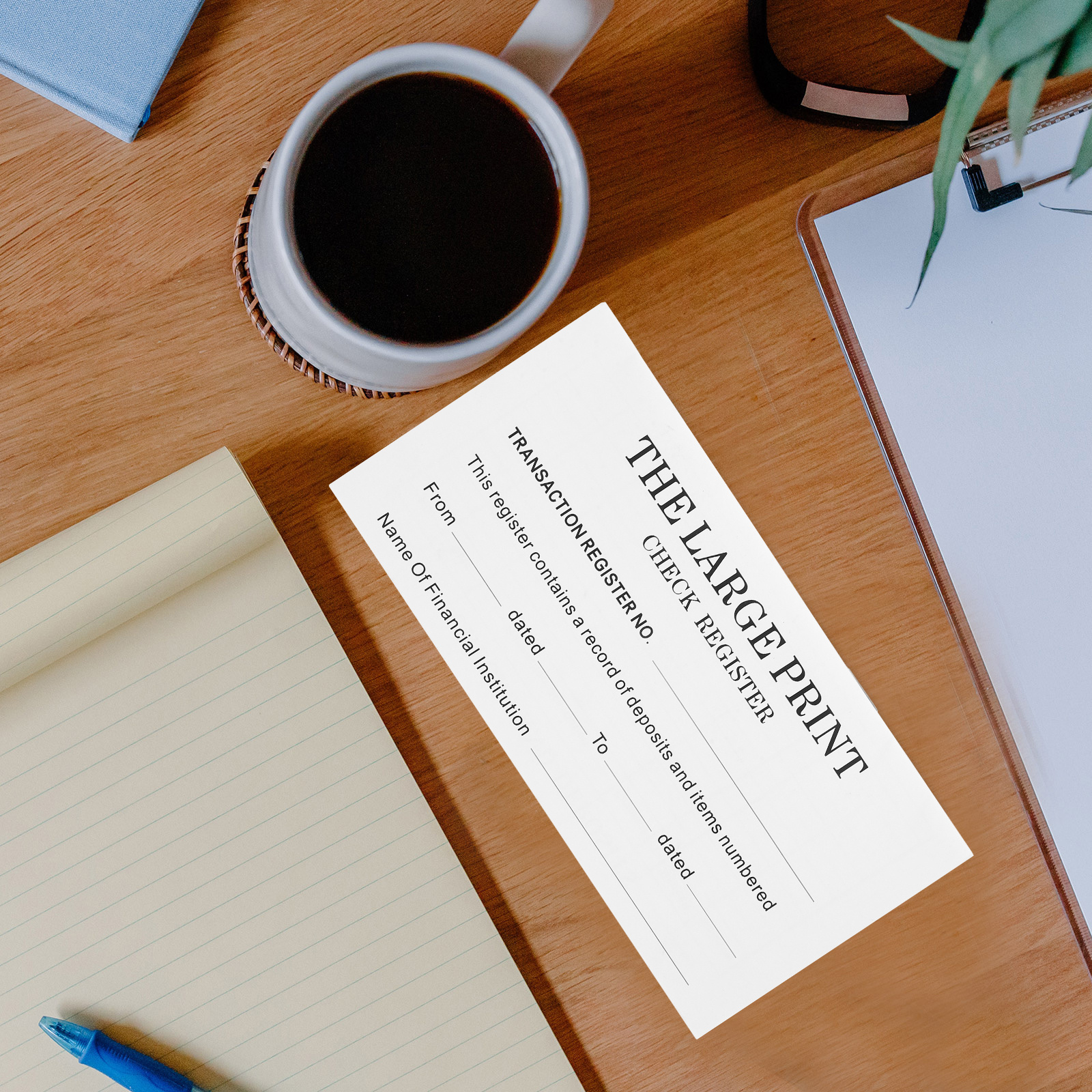 Chequeboek Financieel Grootboek Valuta Management Boek Notebook Onkosten Tracker Organisator Balans Chequeboek Recorder