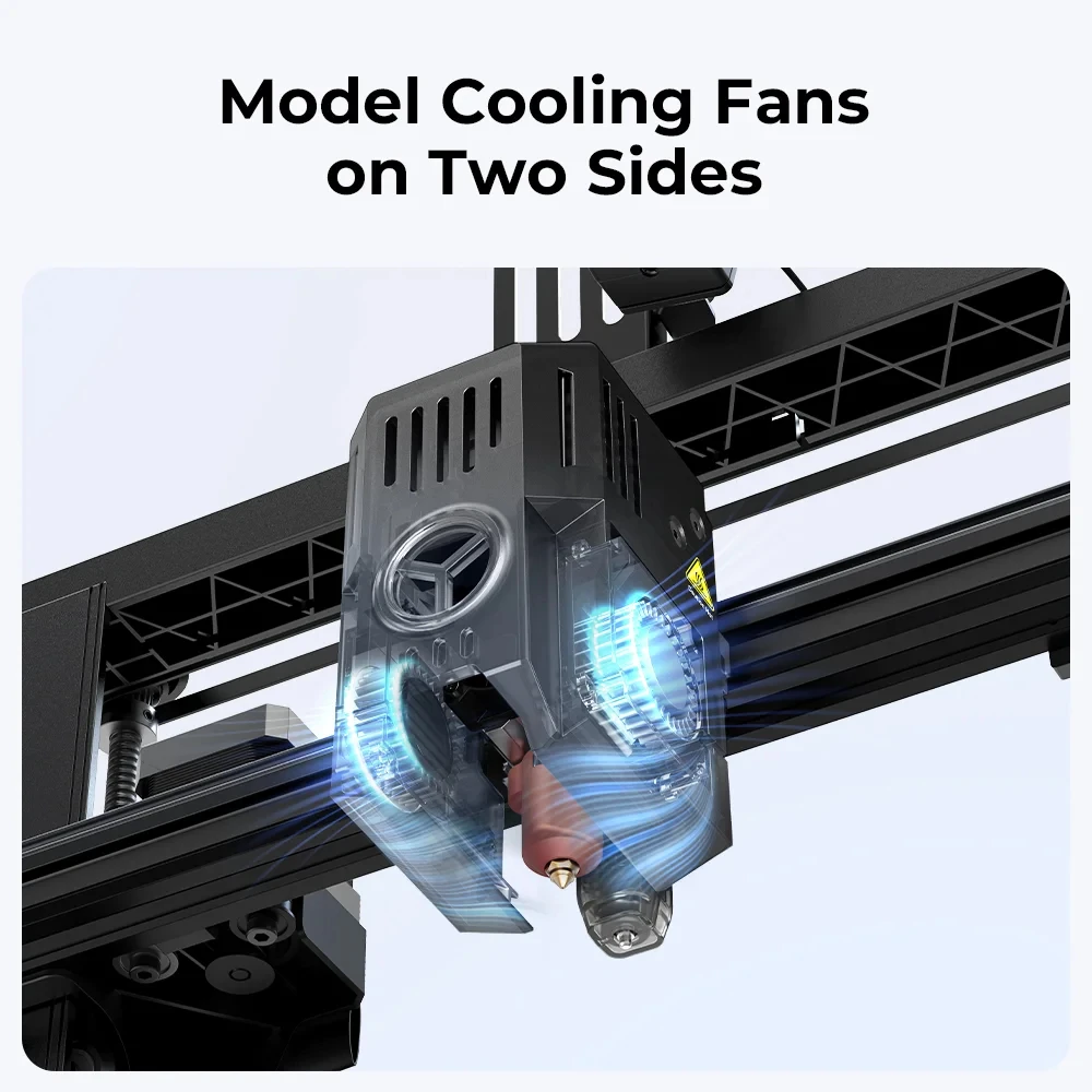 Creality 3D Ender-3 v3 KE Printer Upgrade Sprinte Direct Drive Extruder handsfree Auto Leveling 32 Bits Stille Moederbord