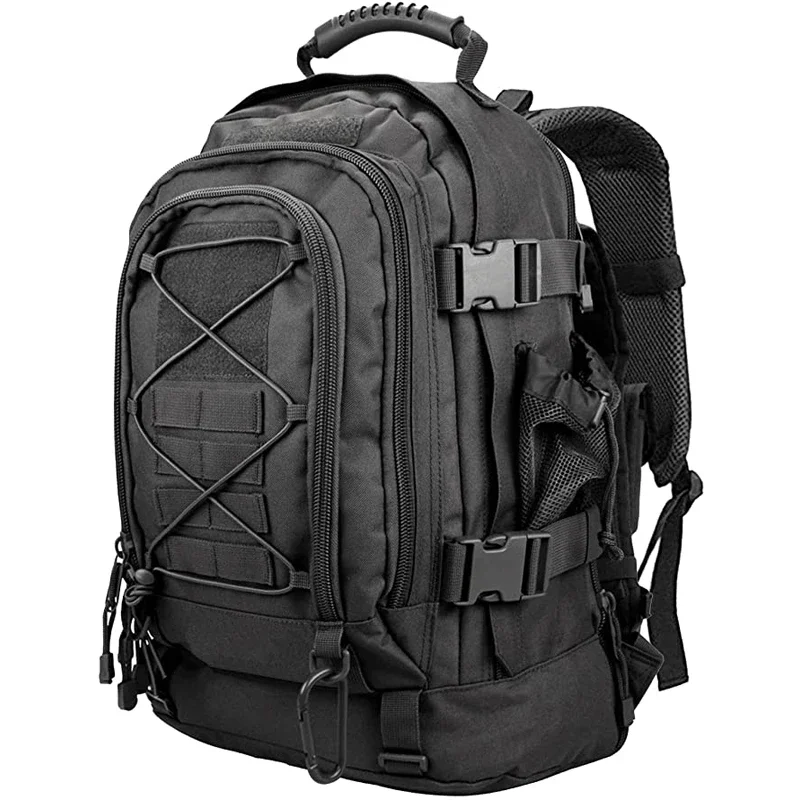 Taktischer Rucksack für Herren, 60 l, Molle-Angriffsrucksack, robust, wasserdicht, großes Fassungsvermögen, Bug-Out-Tasche für Wandern, Camping, Jagd