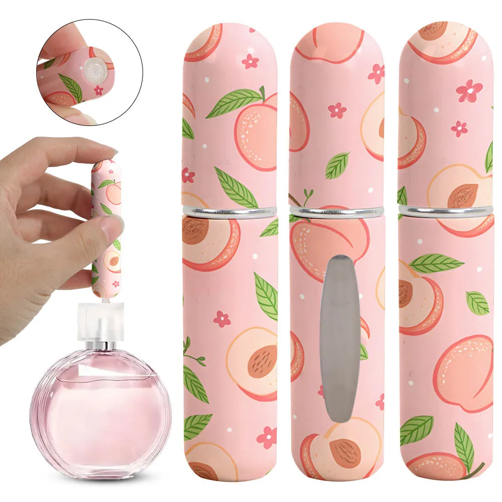 Gifts 5ml Mini Perfume Bottle Refillable Empty Empty Cosmetic Containers Portable Spray Atomizer Bottle