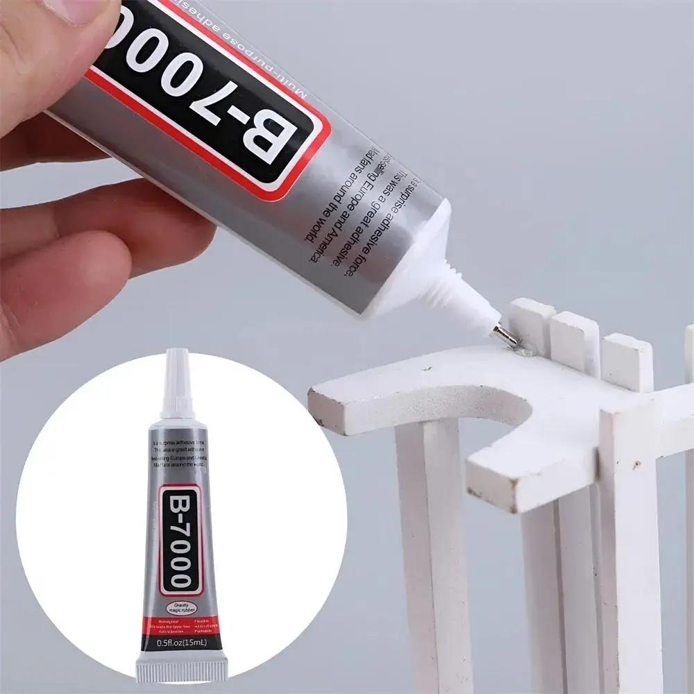 Adhesivo transparente para reparación de teléfonos, T-7000 de pegamento Universal para vidrio y plástico, T-7000 con aplicador de precisión, 15ML, 50ML, 110ML, B7000