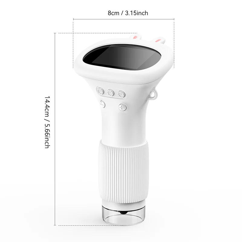 Mini Microscope 1000X Kids Science Experiment Utensils With Manual Focus Photography for Outdoor Insect Plant Observation