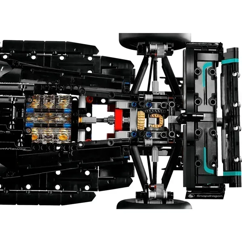 1642Pcs F1 W14 Eการวิเคราะห์ 1:8 Racing Building Blocks 42171 ชุดรถอิฐSuper Car MOCรถเด็กผู้ใหญ่วันเกิดของขวัญของเล่น