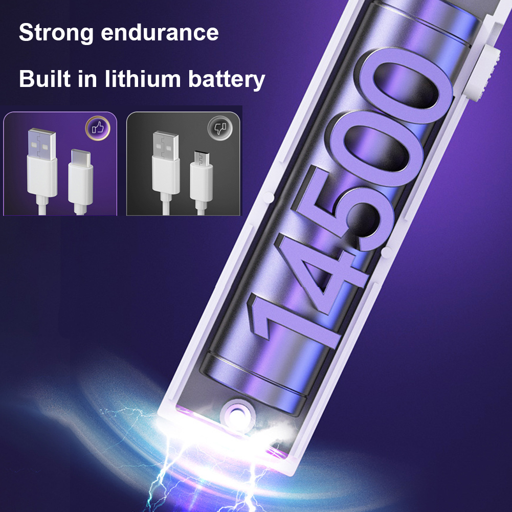 Handheld Electric Fly Swatter 3000V Bug Zapper Racket 2 in 1 Fly Swatter with USB Rechargeable Mosquito Killer Lamp Pest Control