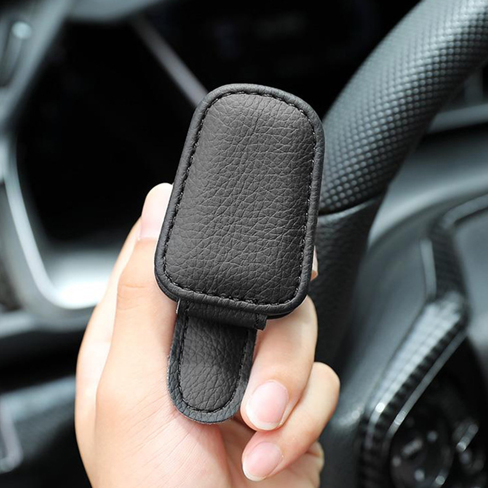 Universele Auto Zonnebril Clip Kaart Ticket Houder Stand Sluiting Pen Case Brillen Zonneklep Auto Accessoires