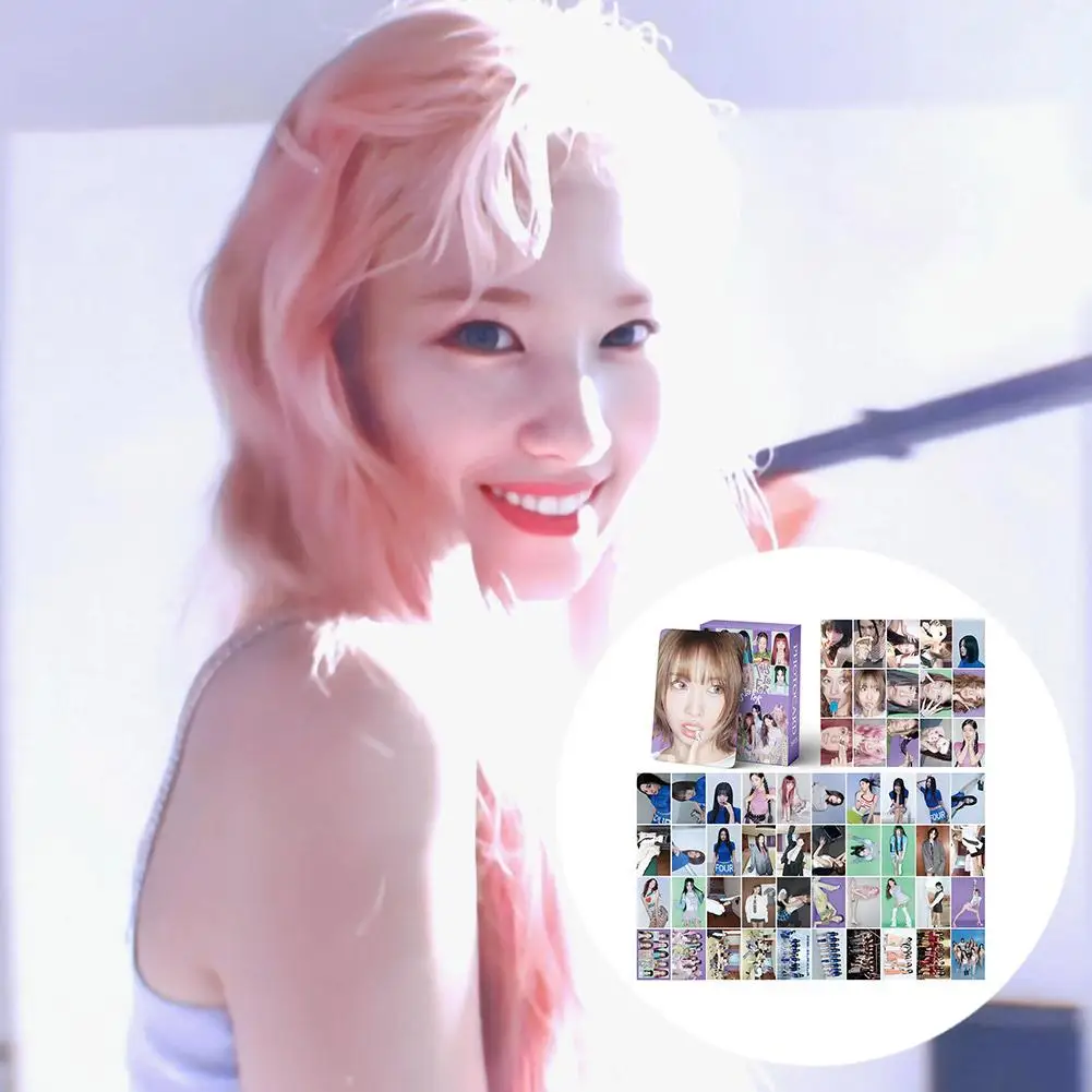 55PCS/box For Twice THIS IS FOR Lomo Star Photocards Photo Lomo Cards Fans Collection HD Print Photocards Fans Gift