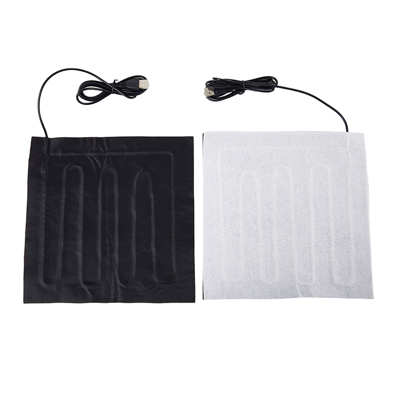 5V USB เส้นใยเครื่องทําความร้อนคาร์บอนไฟฟ้า Heated JACKET เบาะนุ่มฤดูหนาวผู้ชายเสื้อกั๊กเครื่องทําความร้อนเสื้อผ้าอุ่น Pads Keep WARM