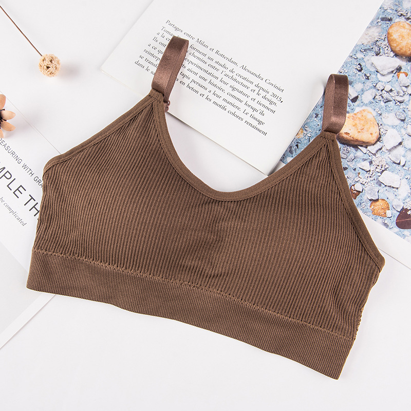 Sexy naadloze beha-bh's voor dames, volledige cup, ademende bralette, draadvrije slaapbeha, tube-top voor sport, hoge kwaliteit