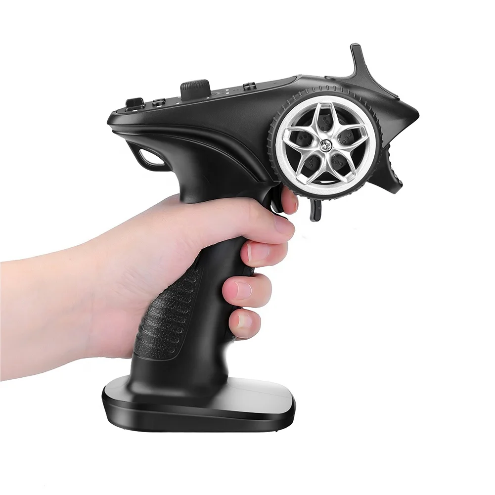 RCZIPROY 2.4GHz TX-4 4CH Radiosysteem Zender Controller Afstandsbediening met ontvanger is geschikt voor RC Auto Scheepstank