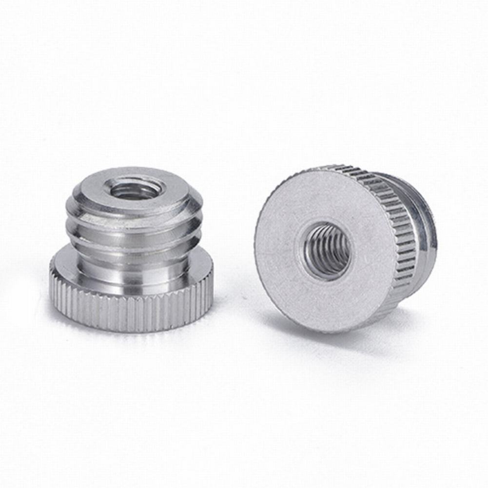 オス-オススクリューアダプター、スクリューアダプター、アルミニウム合金、三脚、スタンドレベル、スレッド、アクセサリー、5/8インチ
