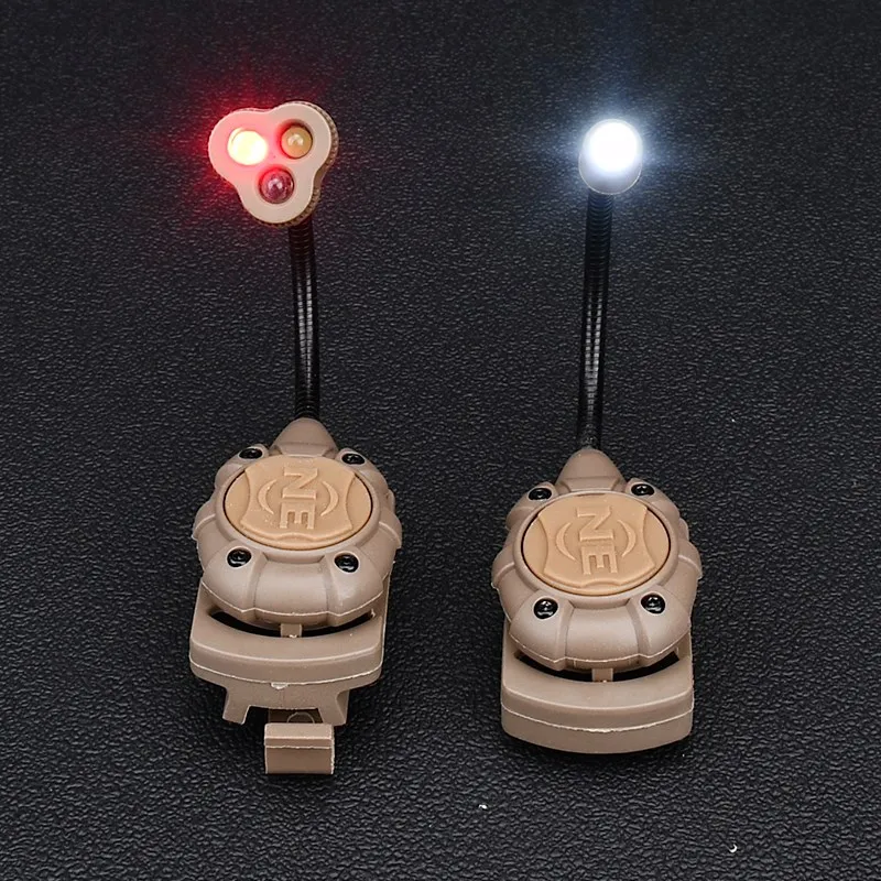 WADSN casco táctico Airsoft luz Princeton Softair linterna IR punto rojo linterna LED Tec Mpls 3 lámpara de Rifle de arma de luz LED