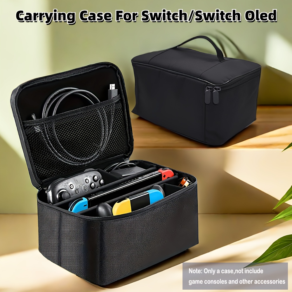 Pasuje do torby do przechowywania Switch OLED/Lite Travel, skrzynki ochronnej na akcesoria hosta, przenośnej obudowy przełącznika, zdejmowanego komory