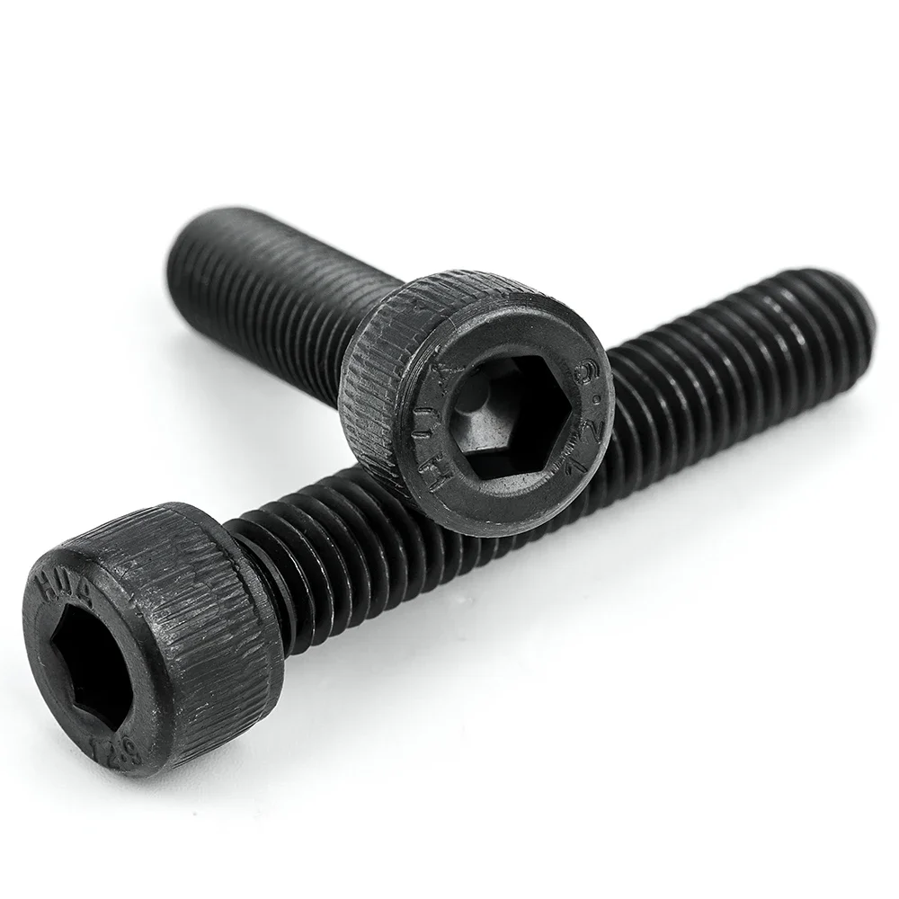 NINDEJIN Lục Giác Lục Giác Ổ Cắm Bộ Đội Đầu Bu Lông Vít M1.6 M2 M2.5 M3 M4 M5 M6 M8 M10 12.9 Carbon Cao Cấp thép Không Gỉ Allen Vít Din912