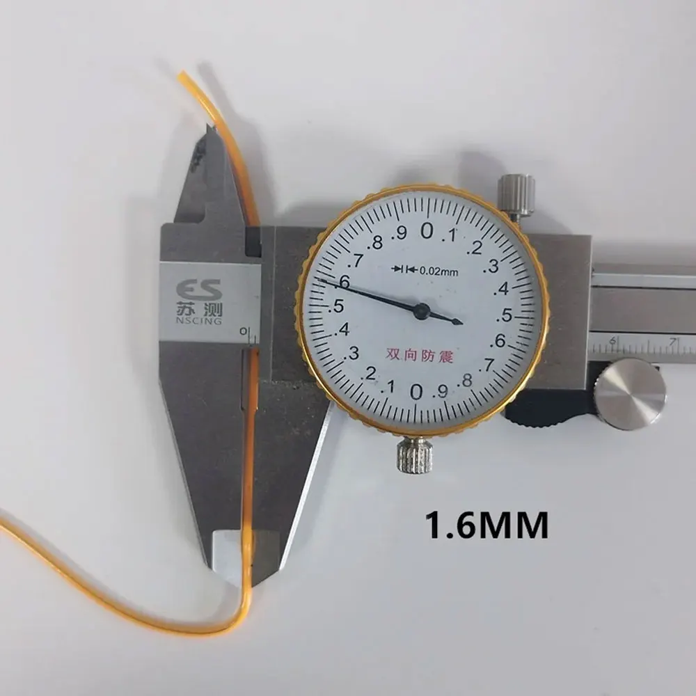 LED Flexible Filament DC3V 25/80/110/128/190/300MM Positive Negative Same End Edison Bulb Lamp Parts DIY Diode Decorative Lamp