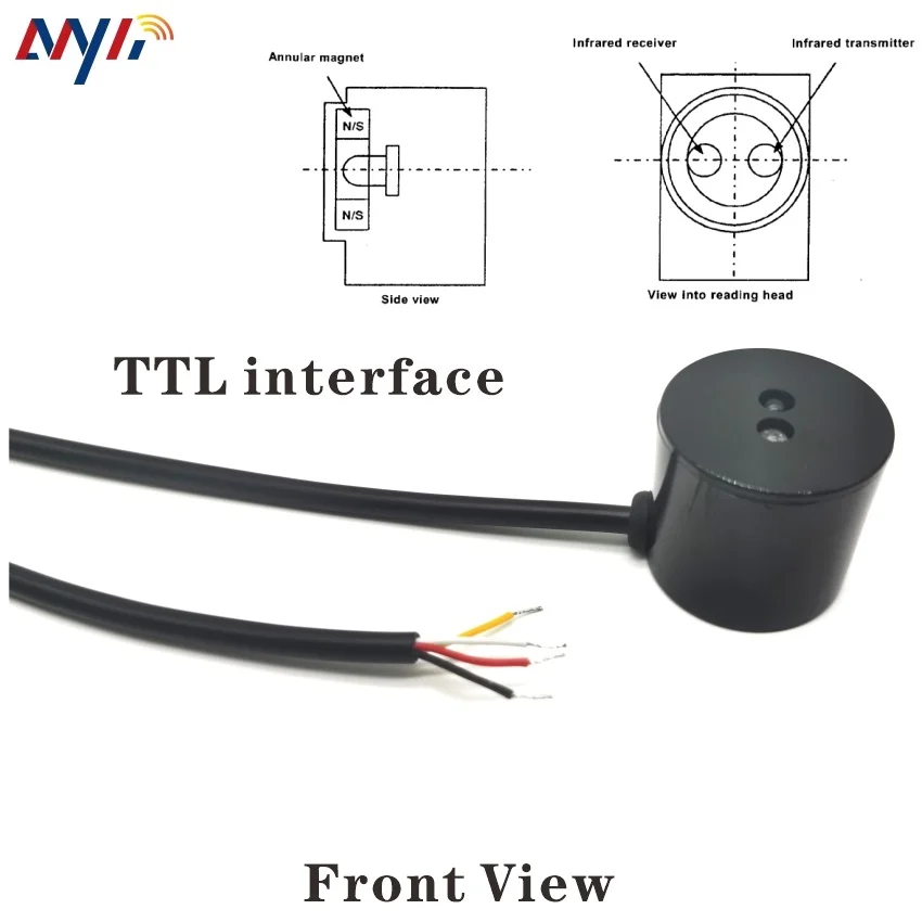 Ttl Ir Infrarood Licht IEC1107 Dlms Bi-Directionele Communicatie Kwh Meter Elektriciteit En Gas Tarief Meter Ttl optische Sonde