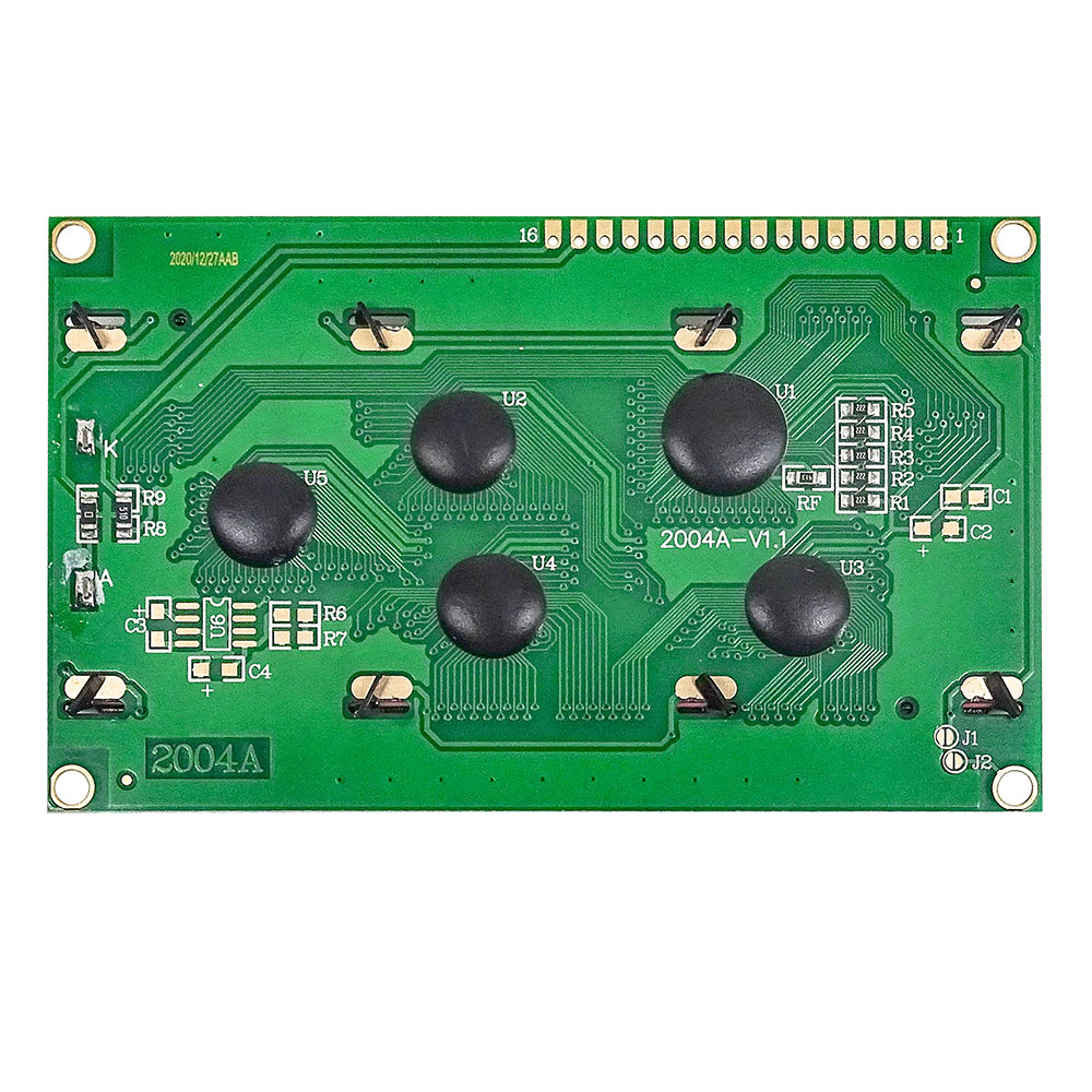 Placa LCD 2004 204 LCD 20X4 5V pantalla azul/amarilla verde luz negra LCD2004 pantalla LCD módulo LCD 2004 para arduino
