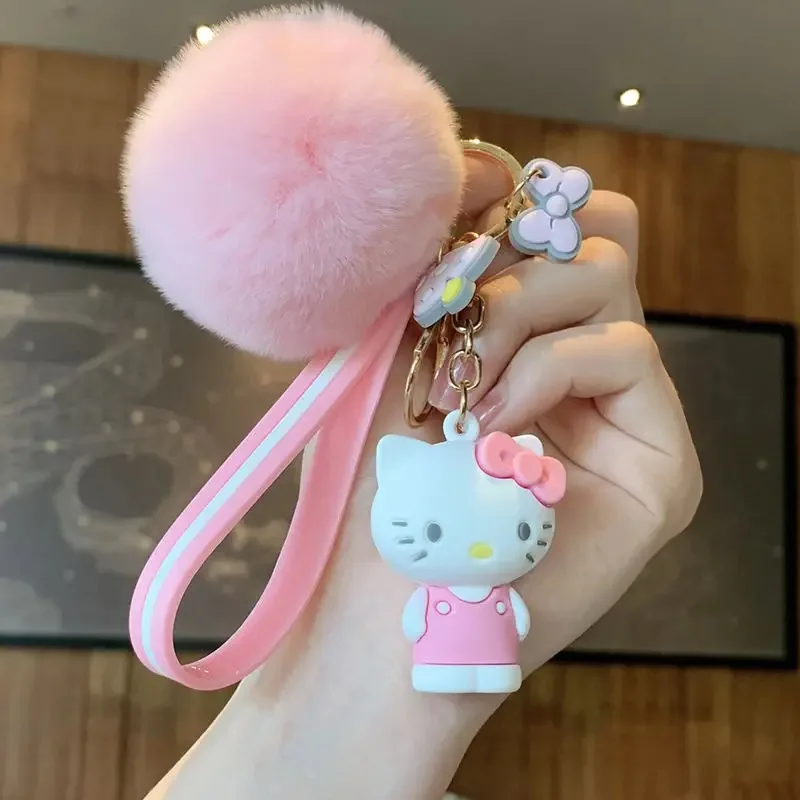 Брелок с мультипликационным дизайном, милая Мелодия курomi Cinnamoroll, кукла, подвеска, украшение, брелок, ювелирные изделия, подарки для девочек и детей, игрушка