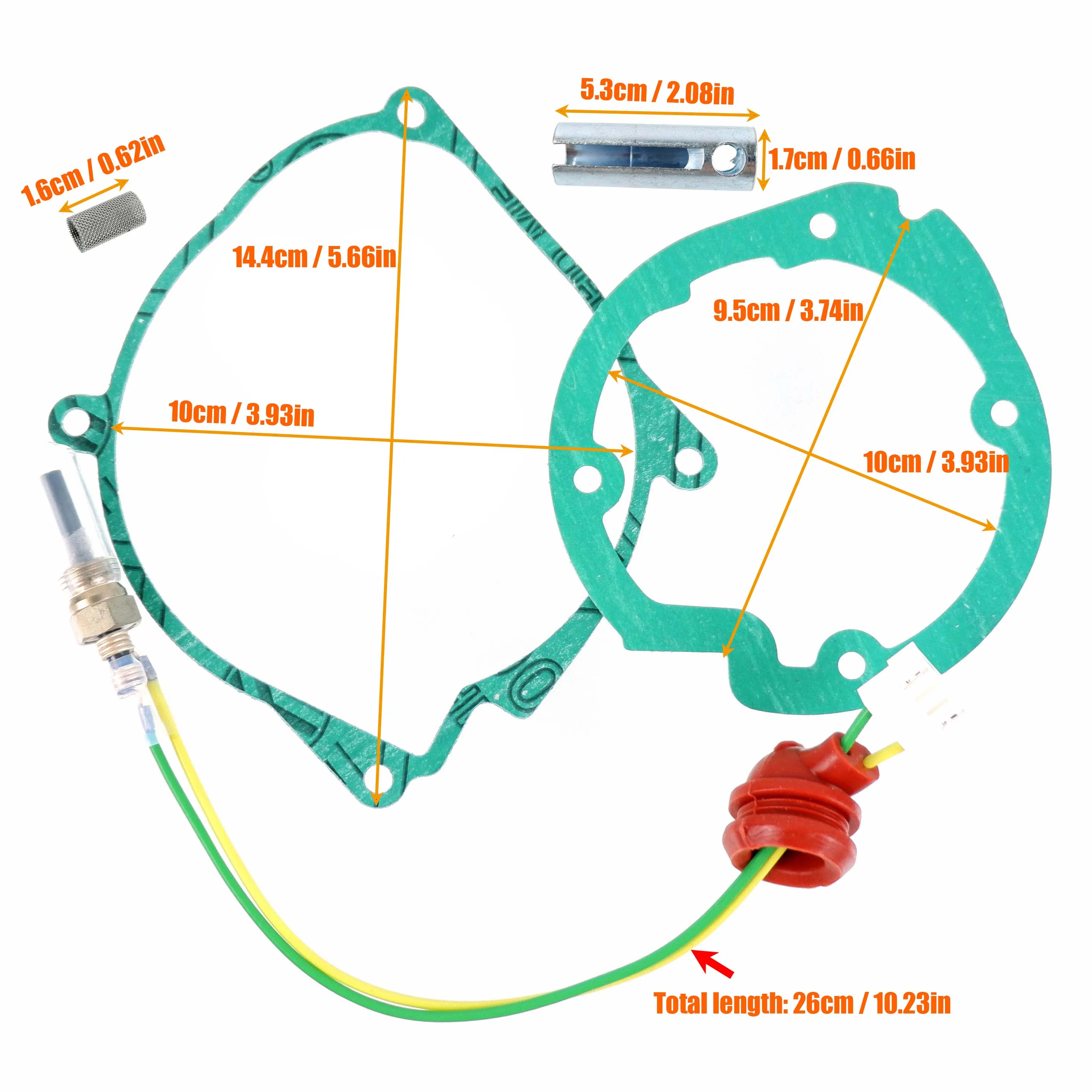 エアディーゼルヒーター 12 V / 24 V セラミックグロープラグバーナーブロワーガスケットストレーナー Webasto Eberspacher 3-8kw 車のトラック VAN ボート用