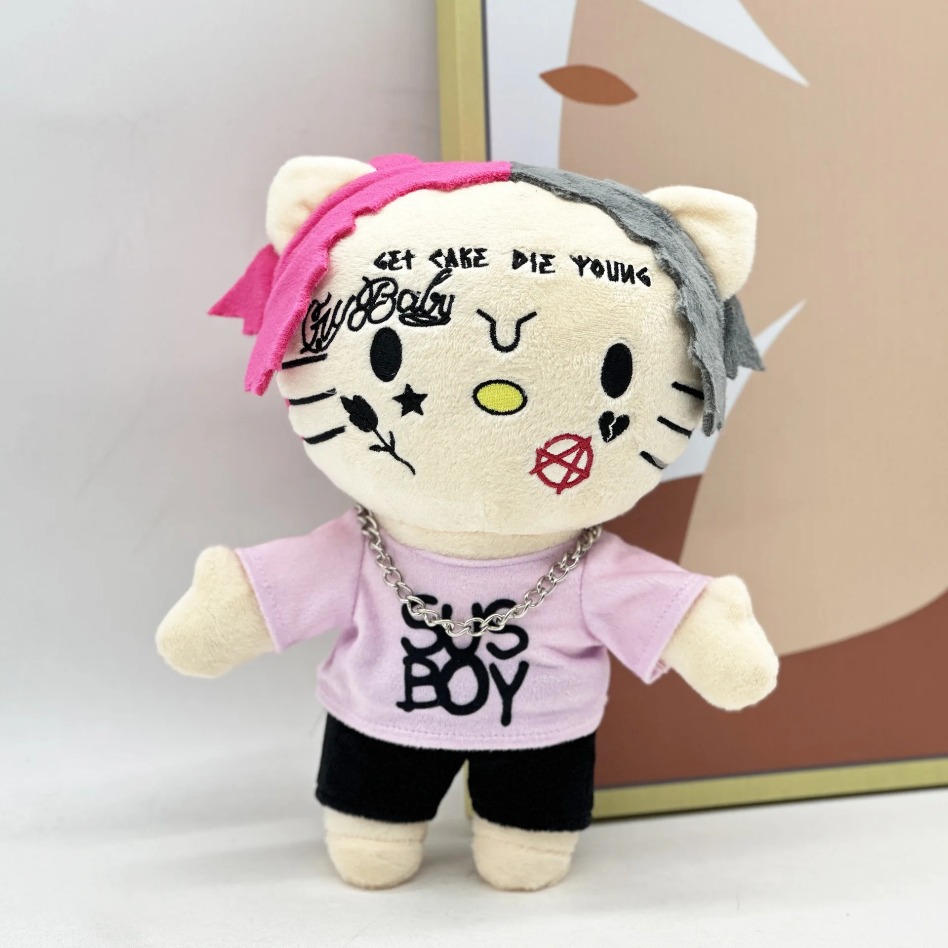 ใหม่ Hello Kitty ตุ๊กตาอะนิเมะของเล่นตุ๊กตาเสื้อผ้าตุ๊กตา Soft Plush เด็กของขวัญวันเกิด