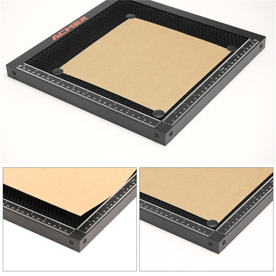Tavolo da lavoro a nido d'ape laser per macchina da taglio per incisore laser CO2 Letto per pannelli a nido d'ape CNC 300x330/330x330/400x400/440x440mm