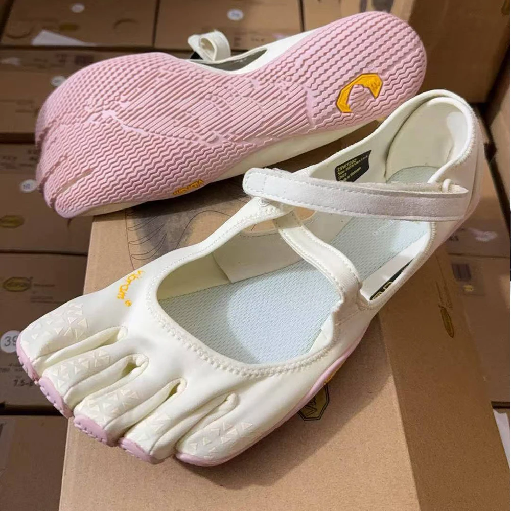 Profesjonalne klasyczne buty VI-B z pięcioma palcami, unisex, do fitnessu, jogi, tańca, z miękką podeszwą, sportowe, antypoślizgowe, oddychające, szybkoschnące.