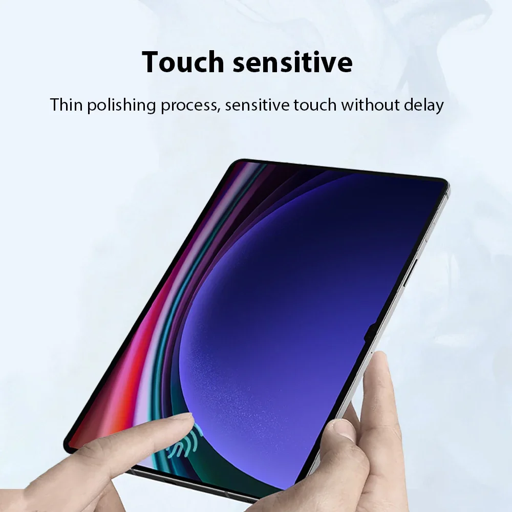 Protector de pantalla de vidrio templado para Samsung Galaxy Tab S9 S8 Ultra S7 Fe Plus para Samsung A9 A8 A7 Lite accesorios de película para tableta