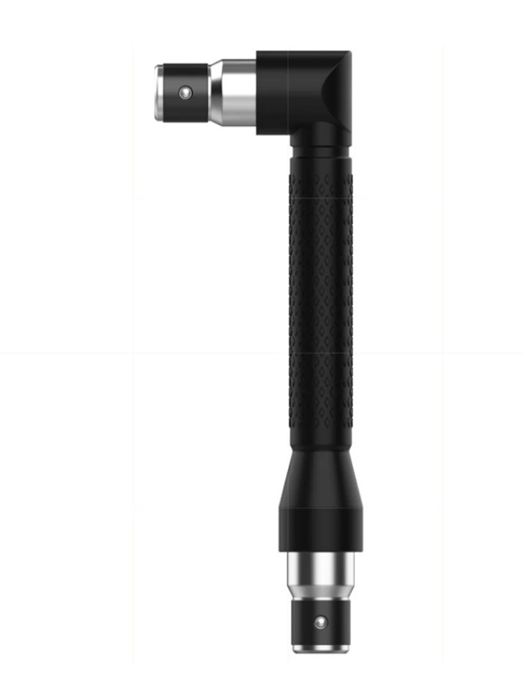 Black L type 1/4 hexagon screwdriver bit 90 °  double-end handle 6.35mm wrench tool