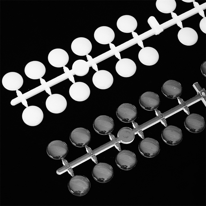 120/24pcs Nail Polish Display Nail Color Chart Table With Stickers UV/Gel/Polish Nail Capsule Gel Tips Display Showing Shelf