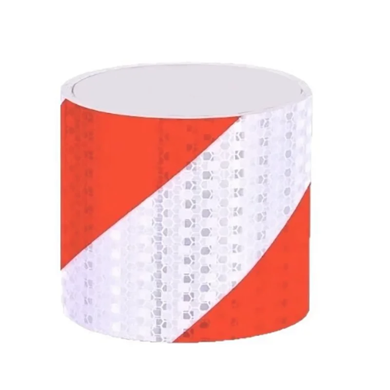 1 Rolle glänzendes reflektierendes Sicherheitswarnband, selbstklebendes reflektierendes Twill-Druckband für das Auto