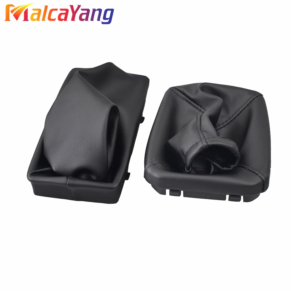 Fit For OPEL CORSA C (01-06) TIGRA B(04-12) COMBO C(01-11) Car MT 5 Speed Gear Shift Knob With Gaiter Boot Cover Handbrake Case