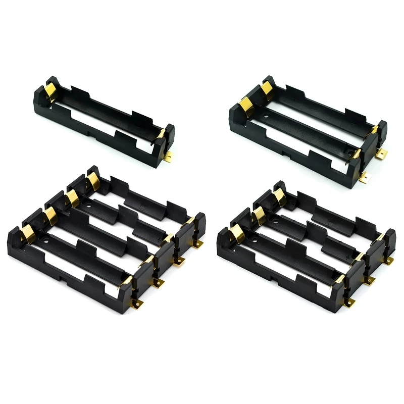 18650 Batterie kasten einfach doppelt drei vier smt Patch gerade Stecker 1-4 Zellen Patch Batterie halter smd