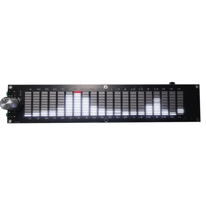 Display elettronico dello spettro musicale a LED 12V Equalizzatore DSP multimodale Indicatore di livello Analizzatore del ritmo luminoso a bordo