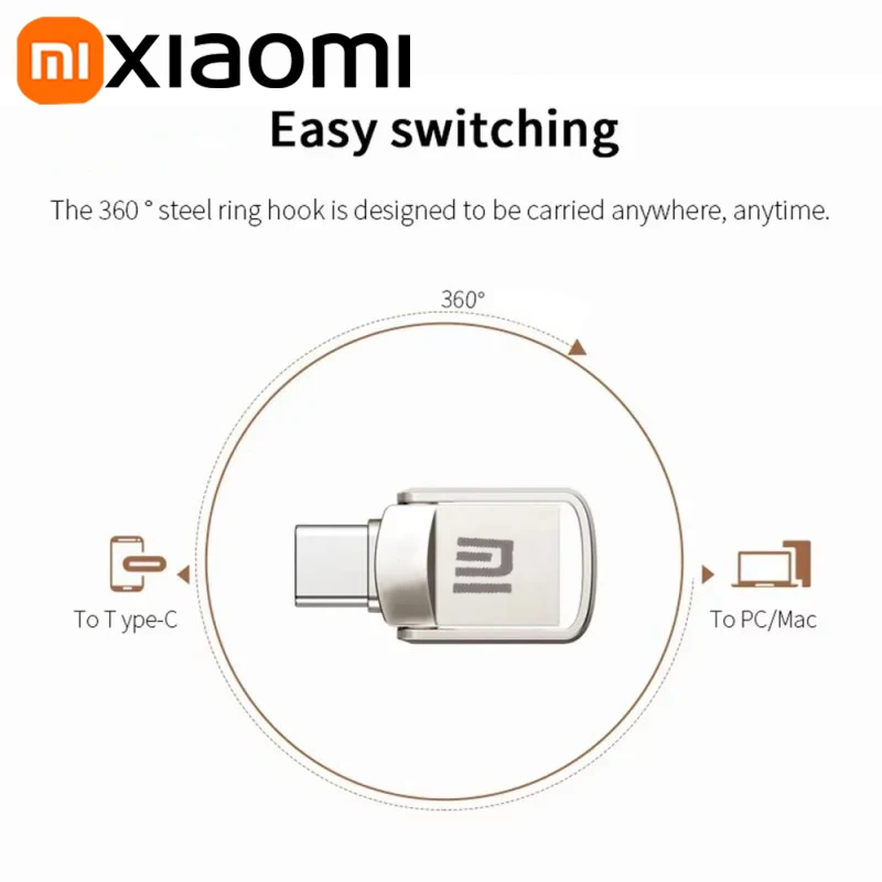 Xiaomi U Disk USB 3. 0 Type-C Интерфейс USB 3,2