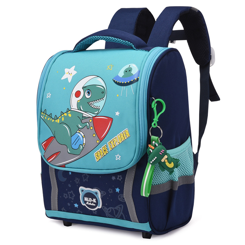 Niedlicher Dinosaurier-Kinder-Grundschulrucksack, 1. Klasse, Sac A Dos Pack, Jungen-Cartoon-Schultaschen für Kinder, Schulranzen, Mochila Hombre