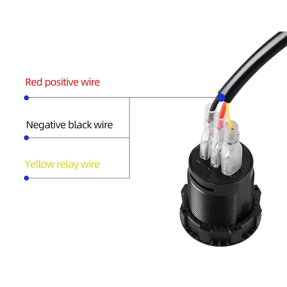 Reloj electrónico con Panel de coche, reloj Digital táctil automotriz de 12V/24V, pantalla LED resistente al agua para coche, barco, motocicleta, envío directo