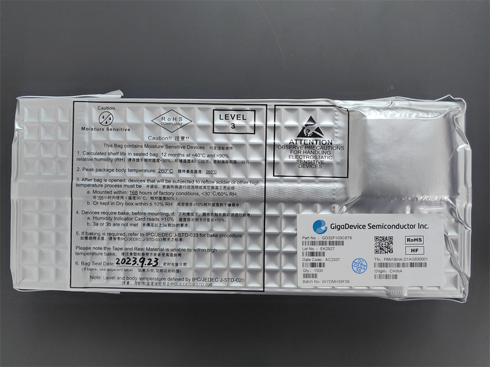 GD32F103C8T6 LQFP48 Wysokiej jakości 100% oryginalny nowy