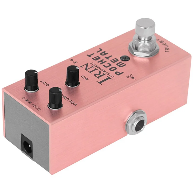 AZZ-Efek Gitar Gitar Elektrik Saku Logam Efektor Paduan Suara Profesional Efektor Blok Tunggal Efektor Mini
