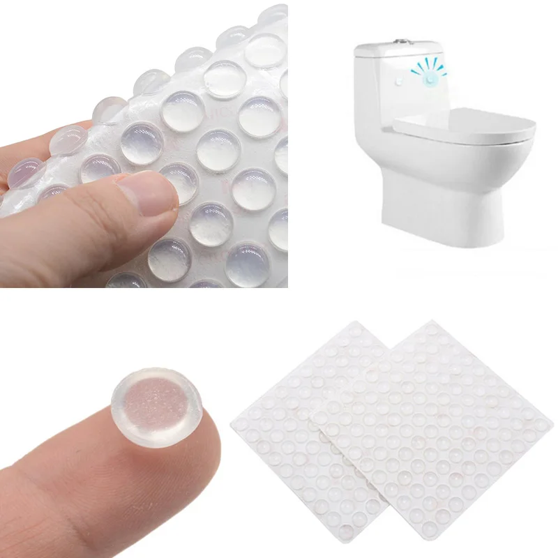 50 Tự Dính Vòng Cao Su Silicone Ốp Lưng Trong Suốt Mềm Không Đen Không Trơn Trượt Chống Sốc Bao Chân Máy Chống Sốc Va Đập