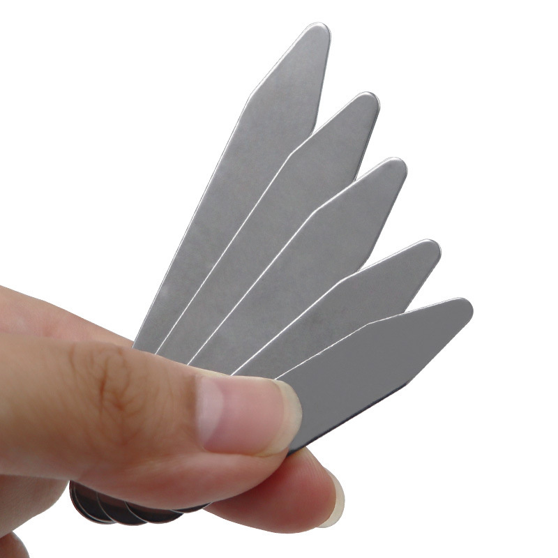 2 шт., металлические вставки для воротника рубашки