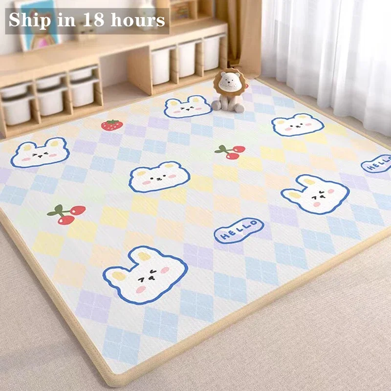赤ちゃん,アクティビティジム,プレイマット用の無毒のクロールマット,子供用の安全ラグ,200x180cm