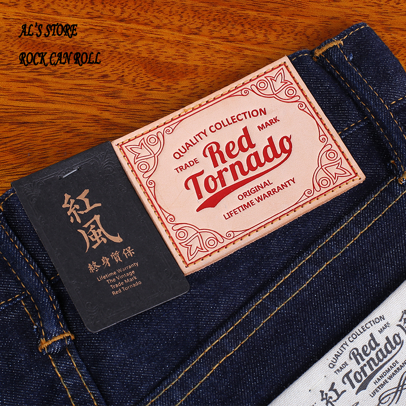 GT-0003 Beschreibung lesen! Indigo Selvage Washed Slim Fit Pants Sanforized Raw Denim Jean 12oz