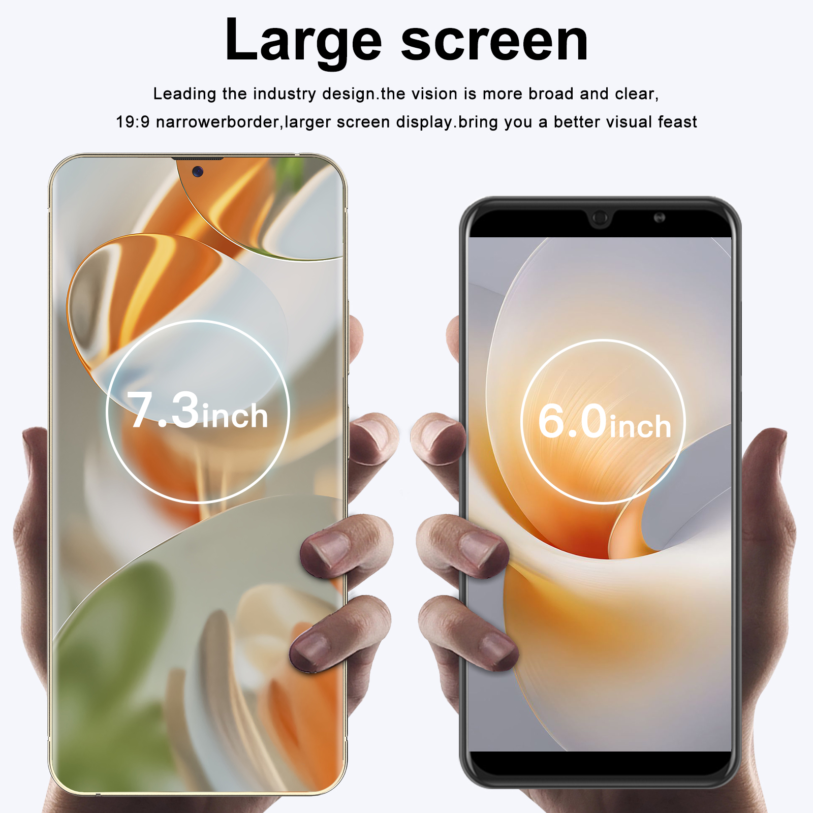 Android 15 versão global smartphone 9 pro xl 7.3 fhd 22g 2tb 8800mah 5g rede snapdragon 8 gen4 original desbloqueado pixel telefone