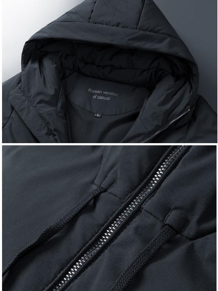 メンズホワイトフグジャケット,フード付きウインドブレーカー,ウォームダウンジレット,ロングトレンチコート,ラージサイズ6xl,7xl,8xl,冬,90%