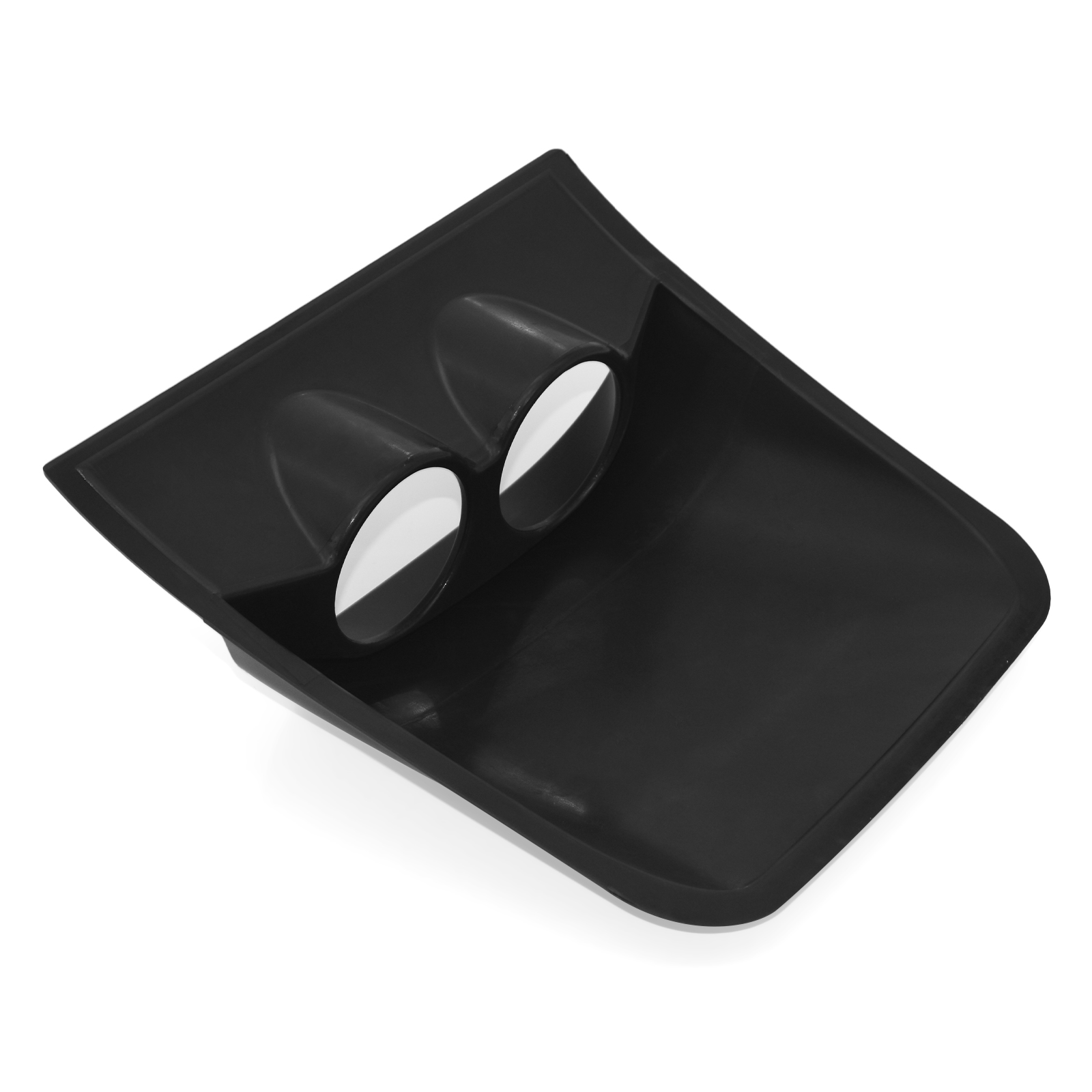 1 peça 52mm placa de painel de corrida duplo/triplo medidor pod preto/fibra de carbono medidor de cor pod suporte de montagem